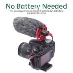 Lensgo LYM-DMM2 Ultracompact Camera-Mount Shotgun Microphone