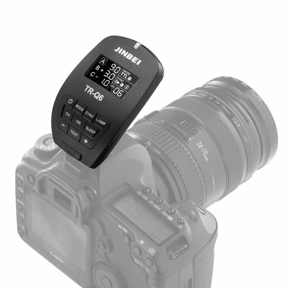 General Pro-Egypt-Jinbei-TR-Q6-for-Nikon-2-4GHz-TTL-Bluetooth-Flash-Trigger- (3)