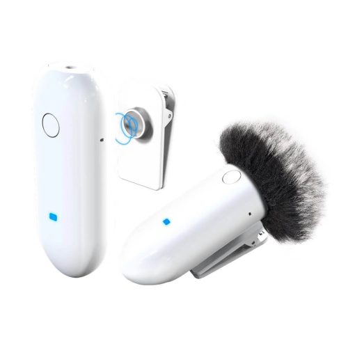 LENSGO LWM-318C LAVALIER-WIRELESS MICROPHONE - White