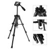 KINGJOY VT-850 lightweight flip lock video tripod  with Three-way head