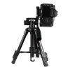 KINGJOY VT-850 lightweight flip lock video tripod  with Three-way head - Image 5