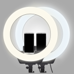 AFI R219 Ring Light with cell phone holder for makeup