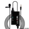 LENSGO LYM-DM2 External Collar Clip MIC SLR Camera Mobile Phone Recording Live Interview Wired Microphone