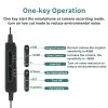 LENSGO LYM-DM2 External Collar Clip MIC SLR Camera Mobile Phone Recording Live Interview Wired Microphone - Image 5