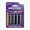 Beston 4x 2500mAh Batteries