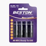 Beston 4x 2500mAh Batteries