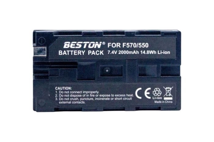 BESTON NP-F550 /NP-F570 Battery for Sony - Image 4