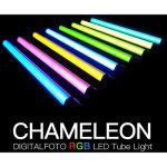 DF chameleon RGB 120CM LED tube Light Colorful Special effects film Photography Hold Lamp