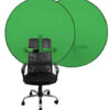 Portable Chroma Key Green Screen Photography Studio Props with Collapsible Reflector WB-02 - Image 3