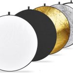 Reflector 5in1 Circle 110cm Black, Silver, White, Gold and diffuser