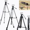 VILTROX VX-18M Professional Heavy Duty Video Camcorder Tripod with Fluid Drag Head and Quick Release Plate, 74" inch,Max Loading 10KG - Image 8