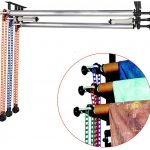 3-Roller Wall Mounting Manual Background Support System
