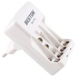 Beston High performance C705 multiple 4 Bay 9V AAA AA fast rechargeable battery charger
