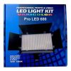 Professional Photo & Video U600 LED Light Kit
