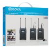 BY-WM8 Pro-K2 UHF Dual-Channel Wireless Microphone System - Image 3