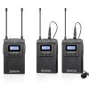 BY-WM8 Pro-K2 UHF Dual-Channel Wireless Microphone System