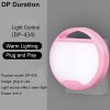 DP-434 touch-sensitive night light with yellow light - Image 2