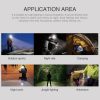 DP-9121A Led Light Rechargeable Flashlight Torch Emergency Light - Image 2