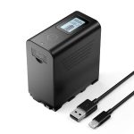 Beston NP-F970 Battery LCD Replacement for Sony