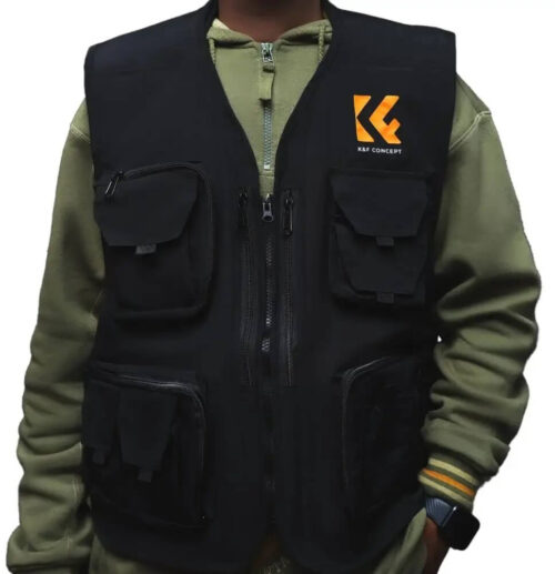 K&F Concept Photographing Vest - XXL Black 170CM