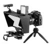 TC3 Portable Teleprompter with Remote Control Compatible with smartphones, tablets and cameras Large Screen Inscription
