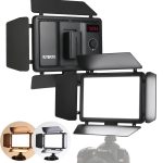 Sutefoto T18 LED Video Light, Indoor & Outdoor 2000 Lumens Panel Light for Photography