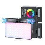 MAMEN SML-V02 Professional Double Microphone RGB & Bi-Color Led