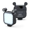MAMEN V13 Broadcast Multi-Angle Stereo Microphone Lights