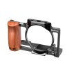 Gabbia Protettiva Ulanzi UURig R056 In Metallo Per Sony ZV-1 – Con Impugnatura In Legno E Attacchi Per Accessori