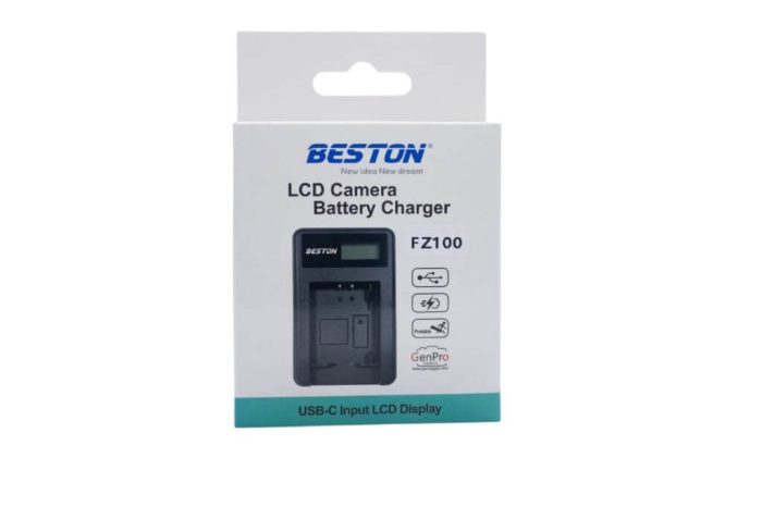 BESTON FZ100 LCD Charger (Type-C) for Sony Camera Batteries - Image 4