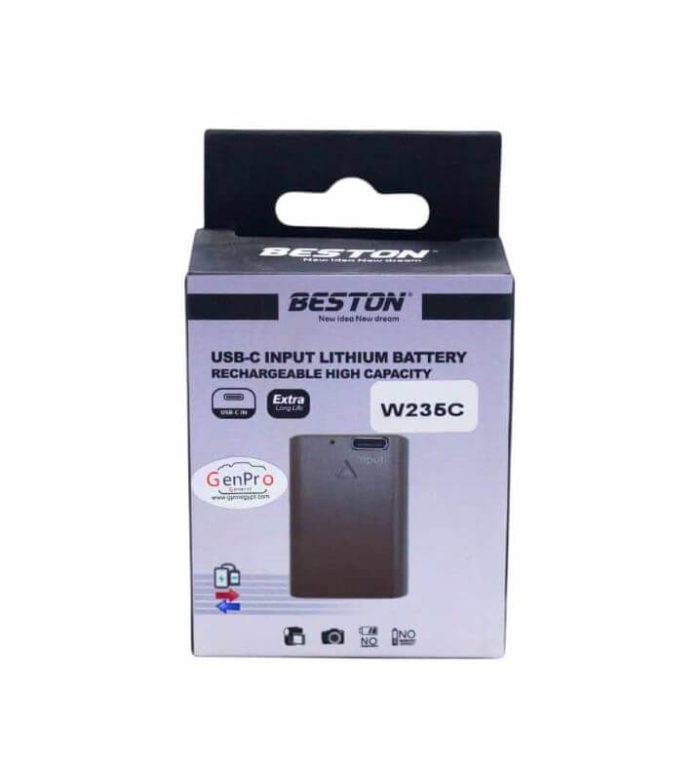 Beston NP-W235C Battery for Fujifilm Camera - Image 6