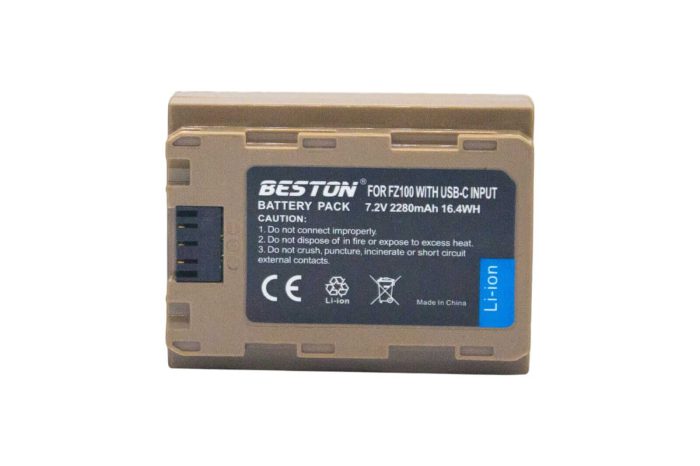 Beston Battery NP-FZ100 Sony Camera Battery with Type-C Charging Input - Image 3