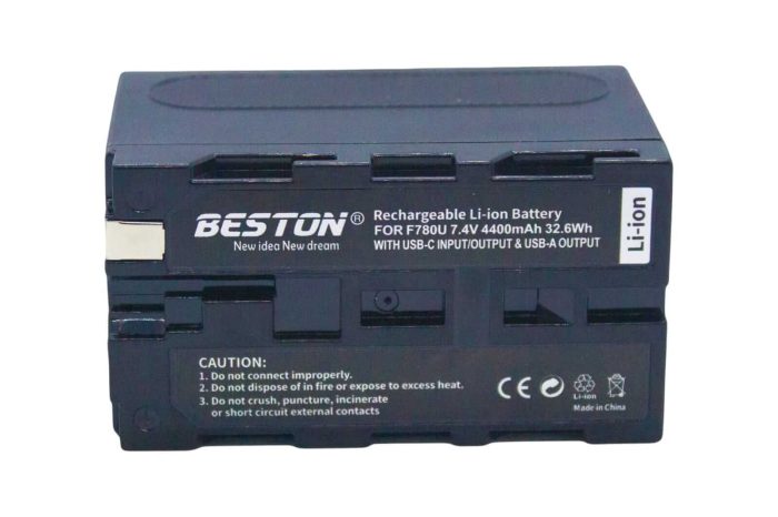 Beston NP-F780U Battery with USB-C PD (32.6W) - Image 3