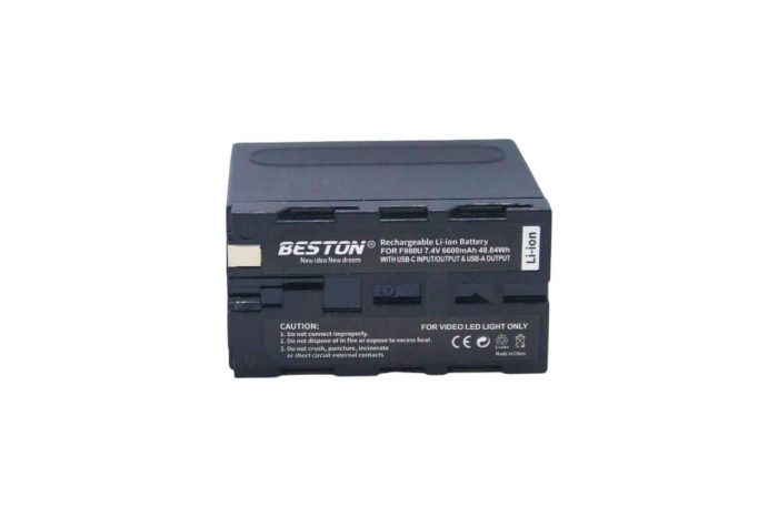 Beston NP-F980U Battery with USB-C PD (48.84W) - Image 2