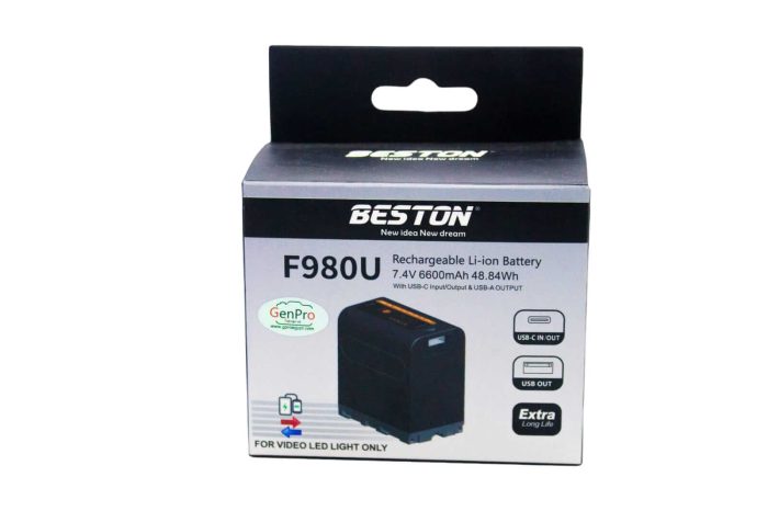 Beston NP-F980U Battery with USB-C PD (48.84W) - Image 4