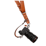 Leather camera strap