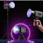 YM-S60 RGB COB Light – 18600mAh Rechargeable LED Video Light with 20 Effects