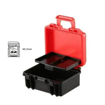 Lensgo D800 Luggage for Battery and SD Cards