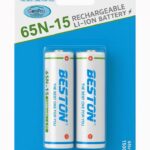 Beston18650 - 65N-15 / 1500mAh 3.7V Li-ion Rechargeable Battery (2Pcs)