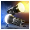 Ym-s60 60w Bi-color Cob Light Rechargeable