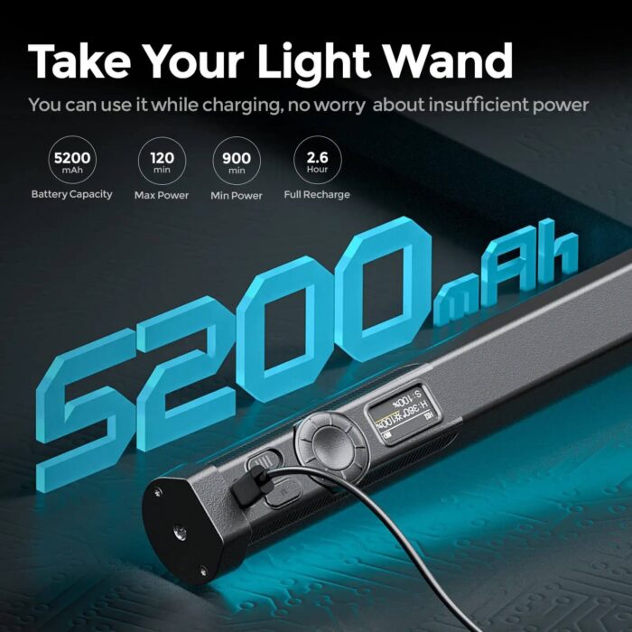 PHOTOOLEX B320S RGB Magnetic Tube Light - Image 5