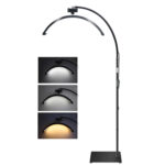 HD-M60X Half LED Moon Light LED 36W Lamp with 1.8m Metal Stand,