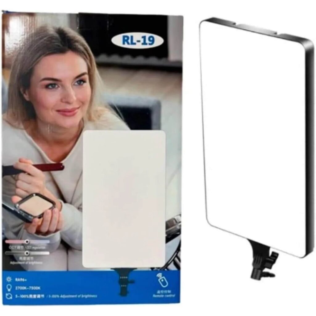 Led Rectangle Remote Ring Light RL-19 Lighting LED Rectangle, with Remote Control - General Pro