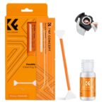 K&F Concept 10 Pcs with 24mm Full Frame Double-Headed Cleaning Stick set + 20ml Sensor Cleaner (SKU.1965)