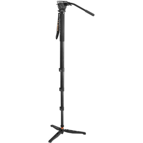 E-Image MA800 4-Stage Aluminum Monopod with 630FH Fluid Head