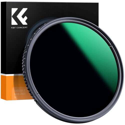 K&F Concept 67MM ND8-ND2000 Variable ND Filter (3-11 Stop) – A-Series (KF01.1358)