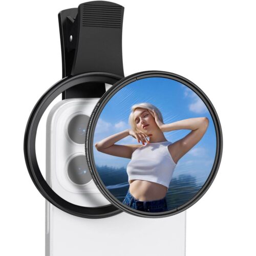 K&F Concept 67mm Clip-on ND2-32 Phone Camera Lens Filter Kit kf01.2901V2