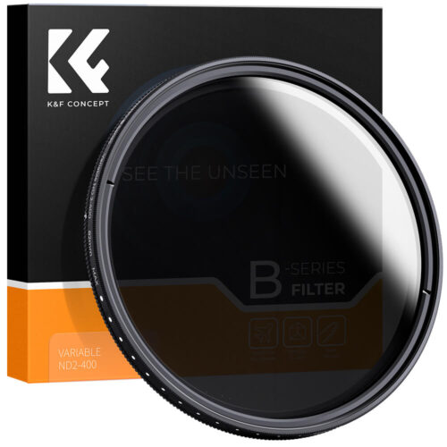 K&F Concept Variable B-Series ND Filter  (ND2–ND400, 1–9 Stops)