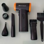 K&F Concept Electric Air Blower with LED Light & Adjustable Airflow – Multi-Purpose Dust Cleaner for Tight Spaces (KF08.050)