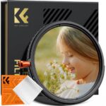 K&F Concept 3-in-1 Variable ND2-32 (1–5 Stops) & CPL & Black Mist 1/4 HD Lens Filter – Nano-Xcel Series